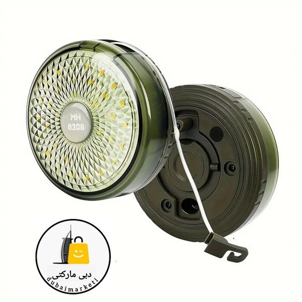 چراغ وریسه شارژی کمپینگ مدل 8208