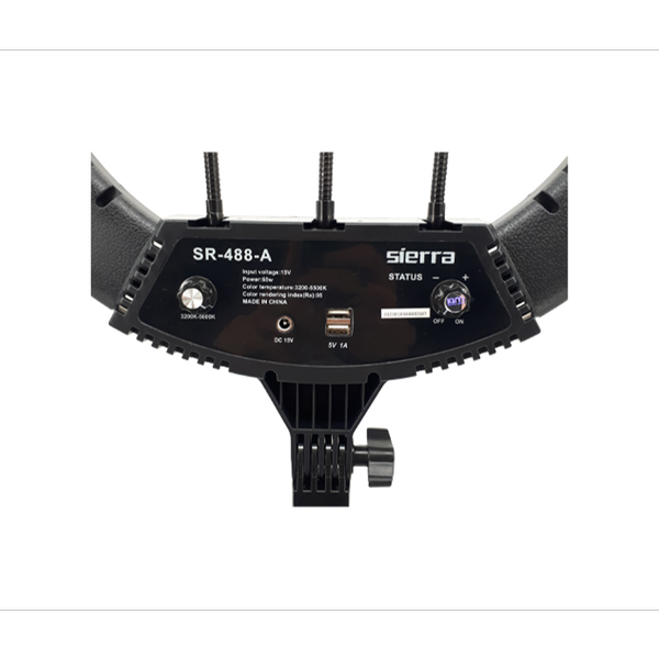رینگ لایت عکاسی Sierra SR-488A به همراه آینه