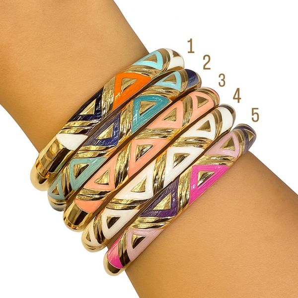 دستبند میناکاری رنگ ثابت