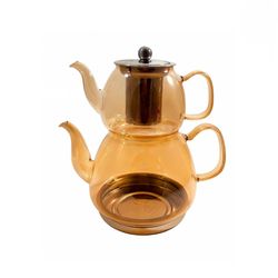 کتری قوری پیرکس کف استیل 304 Gaozhi شامپاینی