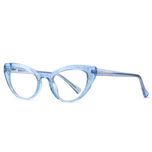 فریم عینک طبی گربه ای زنانه مدل O2012C5 مناسب برای صورت گرد و بیضی
