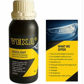 مایع شفاف سازی چراغ خودرو (وکسا پلاس ترکیه)