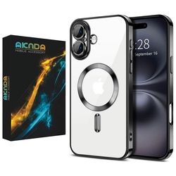 کاور مناسب برای گوشی موبایل اپل iphone 16 همراه با محافظ لنز