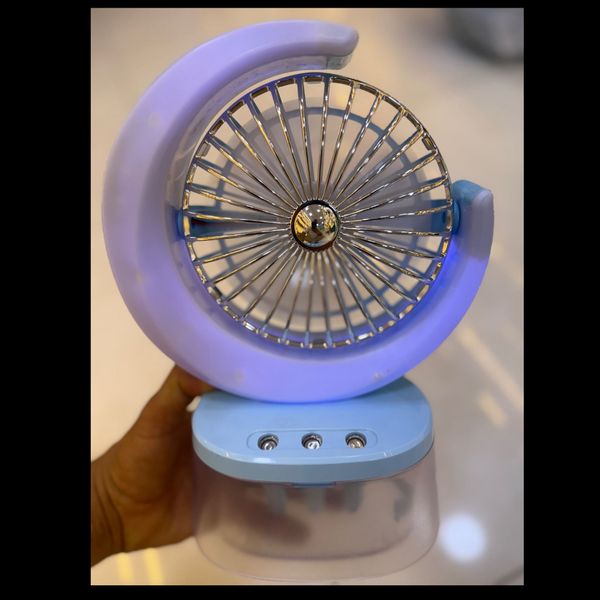 🌬🧊 پنکه مه پاش رومیزی (Frost Mist Fan)