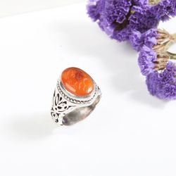 انگشتر نقره رکاب شبکه با ذکر یونس(ع) کد 4900