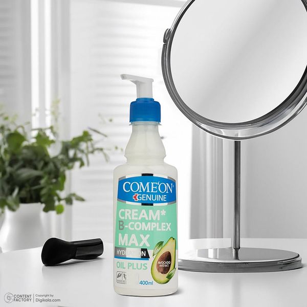 کرم مرطوبکننده کامان مدل Oil Pluse حجم 400 میلیلیتر