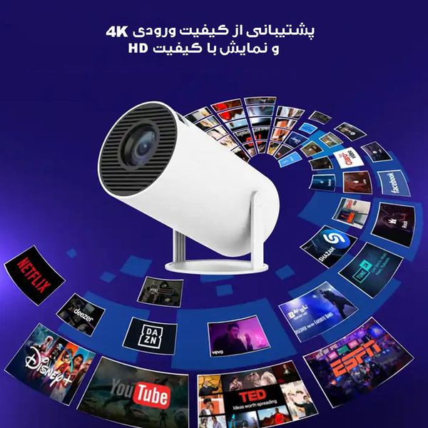 ویدئو پروژکتور Android