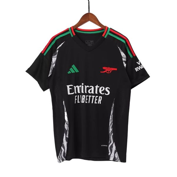 ست تی شرت و شلوارک ورزشی پسرانه مدل آرسنال Away 2025
