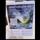 🌬🧊 پنکه مه پاش رومیزی (Frost Mist Fan)