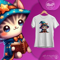 تیشرت Nurin Lady | طرح Cute Cat 15