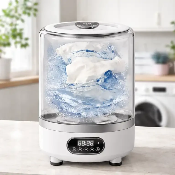 مینی واش سه کاره پرتابل شارژی مدل HP-909 (مینی لباسشویی قابل حمل)