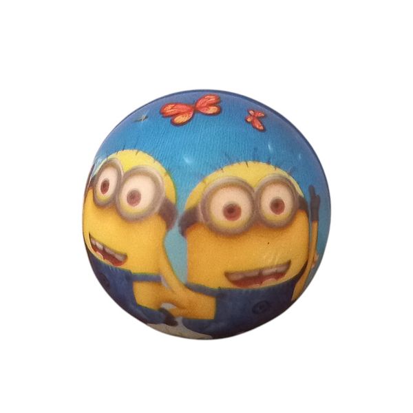 توپ بازی مدل اسفنجی طرح مینیون کد 01 مجموعه 2 عددی