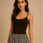 ست تاپ شلوارک پلنگی ✨