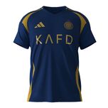 ست تی شرت و شلوارک ورزشی مردانه مدل النصر عربستان Away 2025
