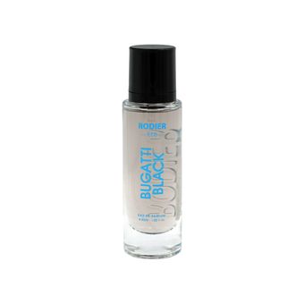 عطر جیبی مردانه رودیر مدل BUGATTI BLACK حجم 30 میلی لیتر