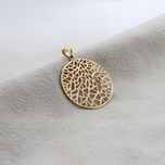 نیم ست طلا 18 عیار زنانه سهی مدل شاخسار کد SS13