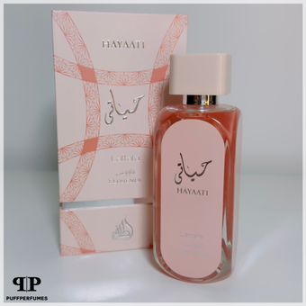 عطر ادکلن لطافه حیاتی فلورنس (صورتی) | Lattafa Hayaati Florence