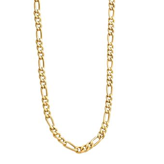 گردنبند طلا 18 عیار مردانه گالری طلا مریم اکرمی مدل فیگارو 4