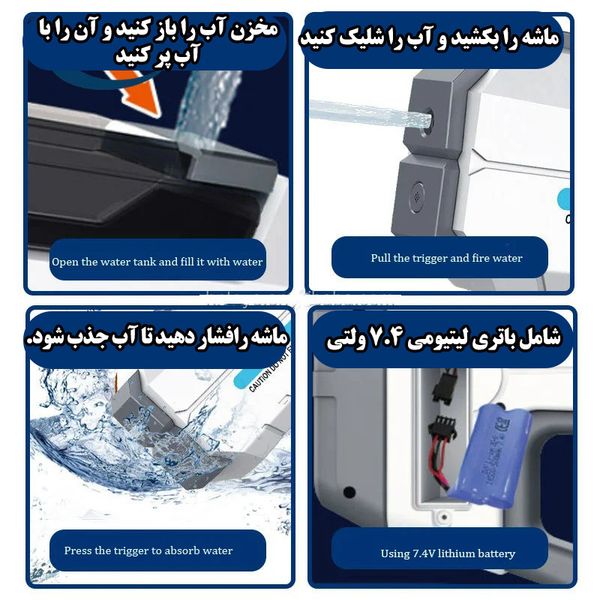 تفنگ آب پاش آونجرز