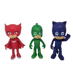 اکشن فیگور مدل پی جی ماسک طرح شب نقاب مجموعه 3 عددی