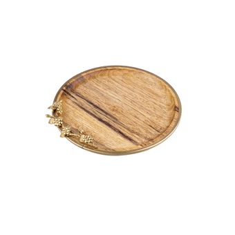 سینی گلدکیش مدل گلدن بلاسم کد 829478-1