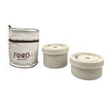 ظرف غذا مدل GS-M-294093 مجموعه دو عددی به همراه کیف