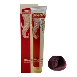 رنگ مو مدیا سری آلبالویی شماره 6.55 حجم 100 میلی لیتر رنگ آلبالویی