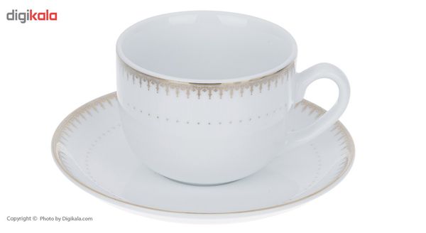 سرویس غذا خوری 102 پارچه چینی زرین ایران سری ایتالیا اف مدل Sepidar درجه عالی