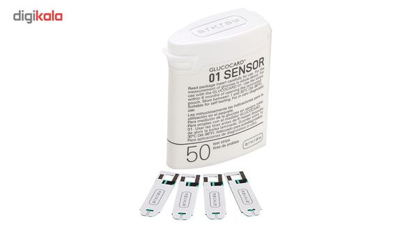 نوار تست قند خون 01 Gluococard sensor Arkary تاریخ انقضا 2026/02/28