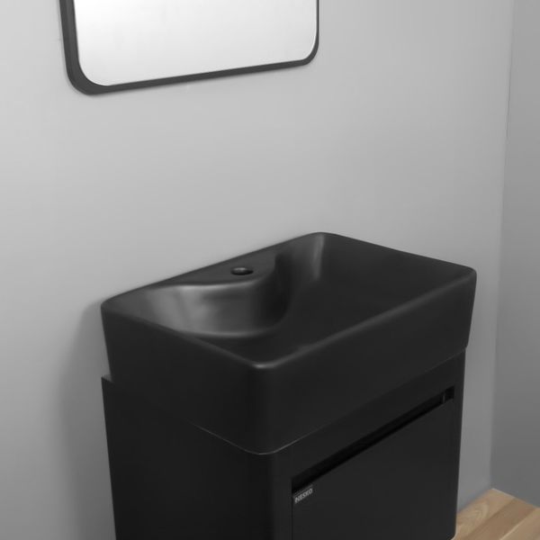 ست کابینت روشویی نسکو مدل ویکتوریا مشکی