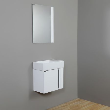 ست کابینت روشویی نسکو مدل ویولت سفید