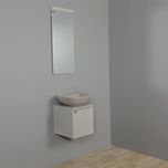 ست کابینت روشویی نسکو مدل ویونا نسکافه ای