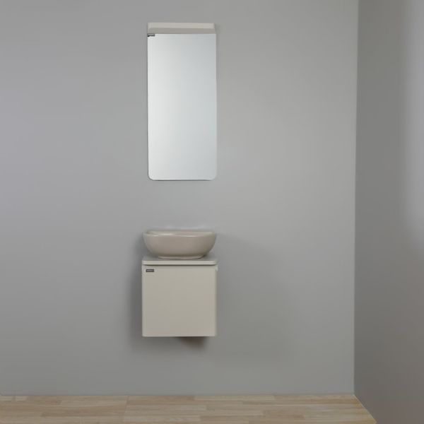 ست کابینت روشویی نسکو مدل ویونا نسکافه ای