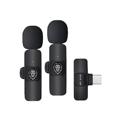 میکروفن یقه ای گرین لاین مدل DualMic GN3WIRMICPBK