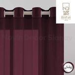 پرده نوین دکور سیاناو مدل حریر کد pb105 سایز 280×140 سانتی متر