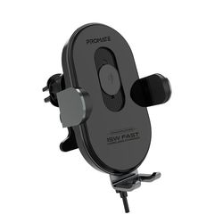 پایه نگهدارنده و شارژر بی سیم گوشی موبایل پرومیت مدل POWERMOUNT-15W