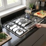 اجاق گاز صفحه ای آلتون مدل S517N