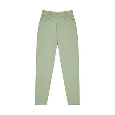 شلوار جین مام فیت زنانه مدل MDSS-CH1989