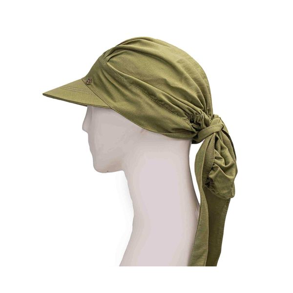 کلاه زنانه مدل MDSS-CH1281 رنگ سبز سدری