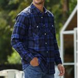 پیراهن آستین بلند مردانه مدل MDSS-CF9420 