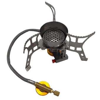 اجاق گاز مسافرتی خرچنگی + کیف‌قابل‌حمل + شلنگ دار