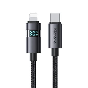 کابل تبدیل USB-C به لایتنینگ 36 وات مک دودو مدل CA-6570 طول 1.2 متر (شارژ و دیتا مناسب آیفون)