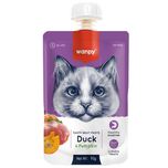 پودینگ گربه ونپی مدل اردک و کدو وزن 90 گرم