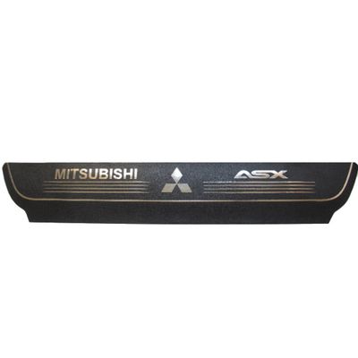 برچسب پارکابی خودرو طرح چرم کد MI112 مناسب برای میتسوبیشی ASX بسته 4 عددی