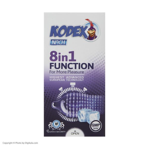 کاندوم ناچ کدکس مدل Function بسته 10 عددی