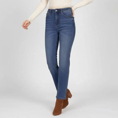 شلوار جین زنانه مدل راسته کد MDSS-CF7480*455