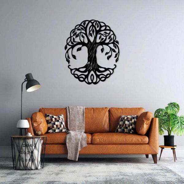 دیوارکوب ماهوت طرح درخت زندگی کد 08