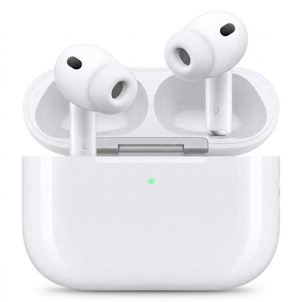 هدفون بلوتوثی اپل مدل AirPods Pro 3 با نویز کنسلینگ فعال، قابلیت پخش صدای محیطی، عمر باتری 10 ساعت، مقاوم در برابر رطوبت و عرق