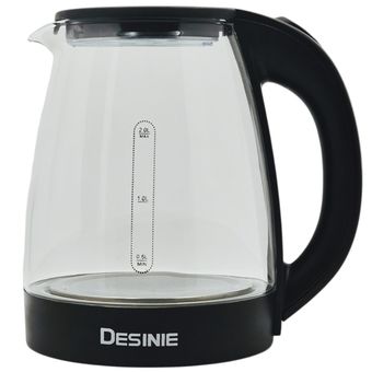 کتری برقی دسینی مدل Glass jugs گنجایش 2 لیتر