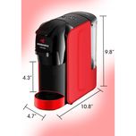 اسپرسوساز 600 میلی‌لیتری مباشی مدل ECM302، با مصرف پودر و کپسول قهوه، مناسب تهیه اسپرسو، دارای 1 عدد نازل قهوه، سینی چکه گیر